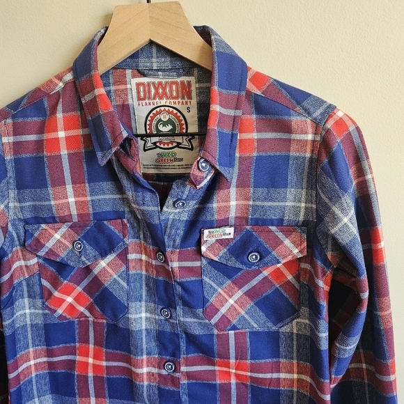 Dixxon Women's The Red Green Show Plaid Flannel 2.0 - Picture 4 of 14